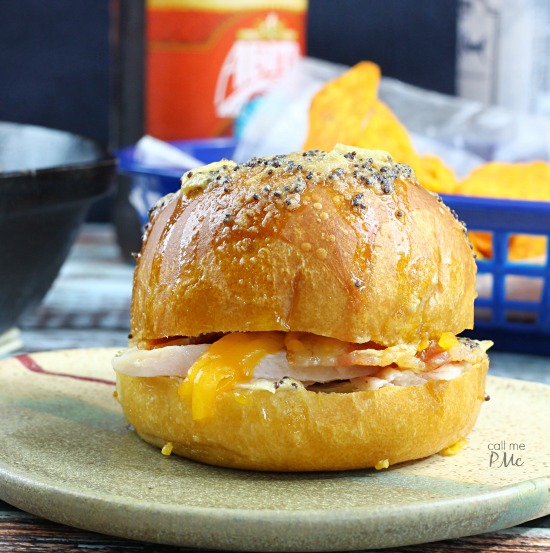 Poppy Seed Turkey Sliders