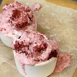 Red Velvet Cake Batter Ice Cream
