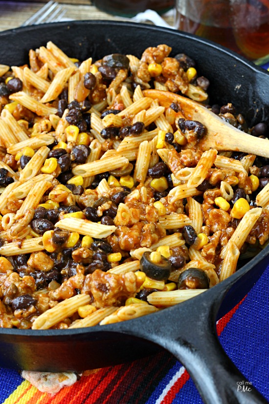 Tex Mex Skillet Pasta