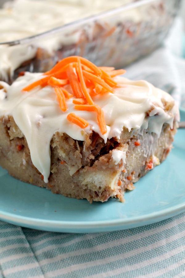  Carrot Cake Bread Pudding