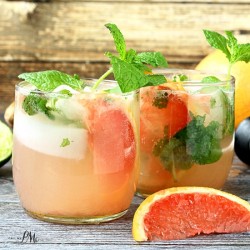 Champagne Grapefruit Mojito