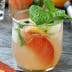 Champagne Grapefruit Mojito