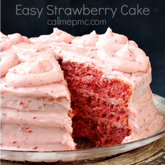 Easy Strawberry Cake