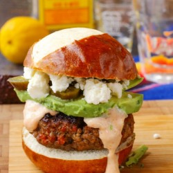 Chorizo Beef Sliders Burgers