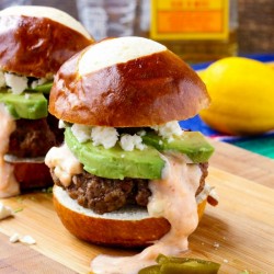 Chorizo Beef Sliders Burgers