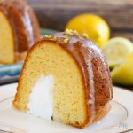 Cream Filled Lemon Bundt Cake