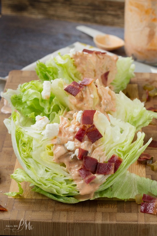 Homemade Sriracha Thousand Island Dressing Wedge Salad 3w