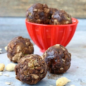 Matcha Peanut Butter Energy Balls