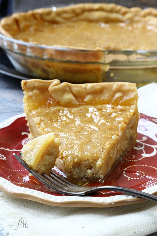 A popular pie, this Old Fashioned Sugar Pie Recipe has a caramel custard filling and flaky crust.