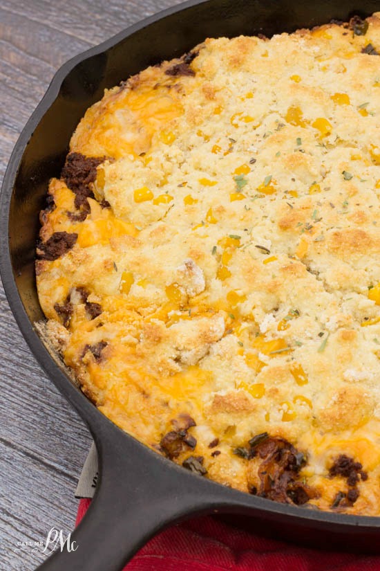 Cheesy Chorizo Cornbread spicy, full of flavor and hearty enough for a meal in itself. This is a new and improved classic Southern cornbread!