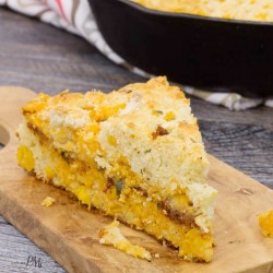 Cheesy Chorizo Cornbread