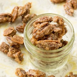 Cinnamon Sugared Pecans