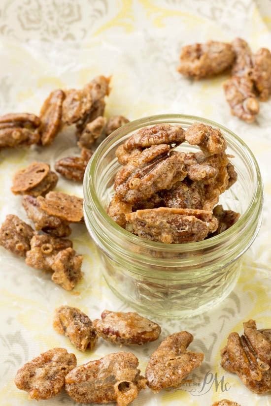 Cinnamon Sugared Pecans