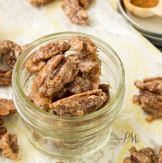 Cinnamon Sugared Pecans