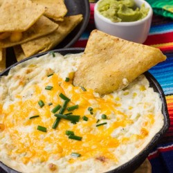 Creamy Green Chile Queso