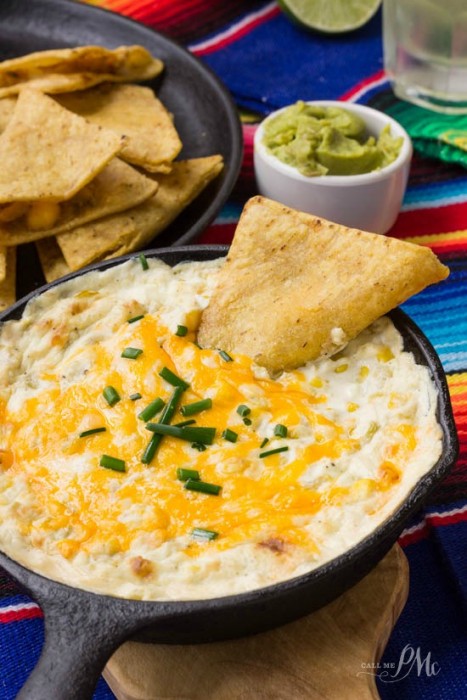 Creamy Green Chile Queso