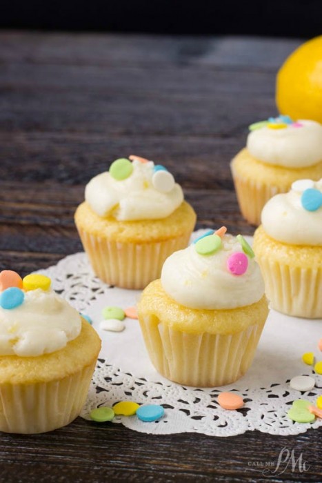 How to Make Lemon Mini Cupcakes