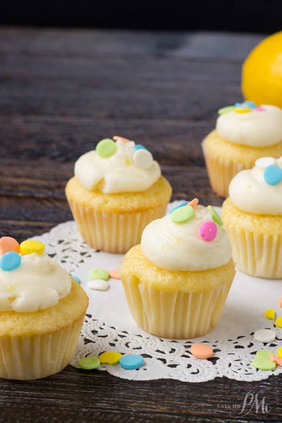How to make Lemon MIni Cupcakes