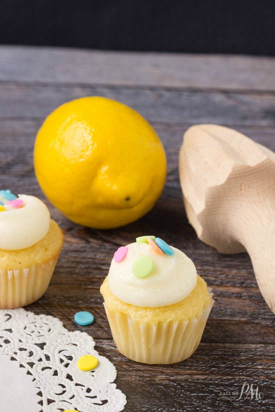 How to make Lemon MIni Cupcakes