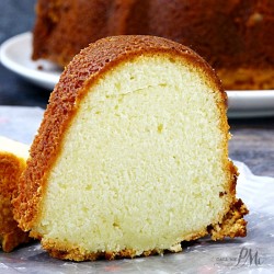 Lemon Cream Cheese Pound Cake Recipe