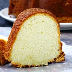 Lemon Cream Cheese Pound Cake