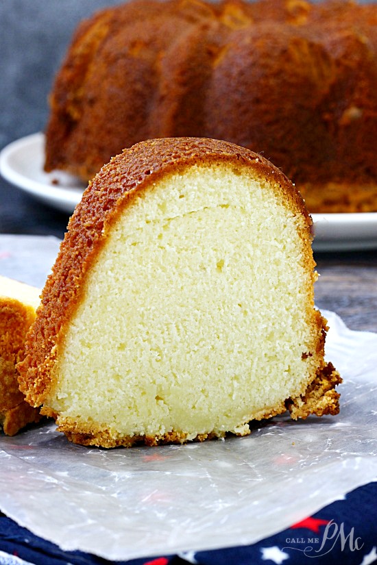 Crème-Filled Golden Bundt Cake, Recipe