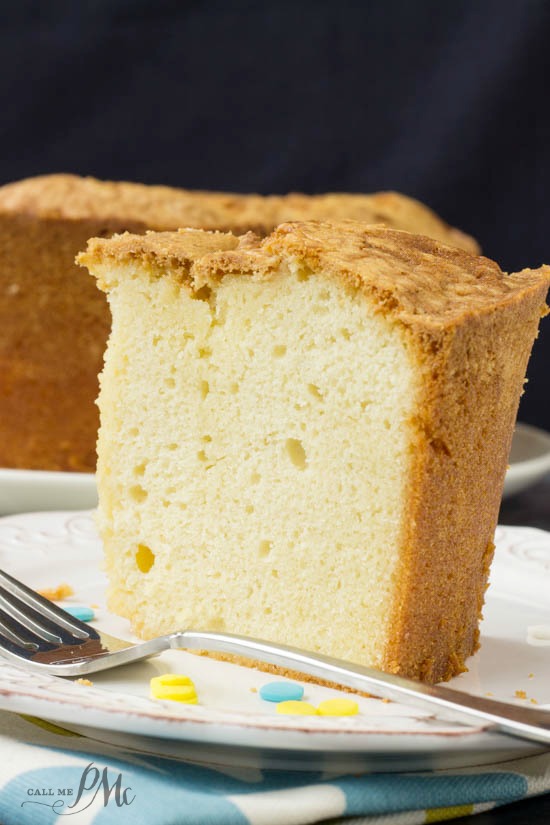 Million Dollar Pound Cake has a fine, rich, smooth texture with classic vanilla flavor.