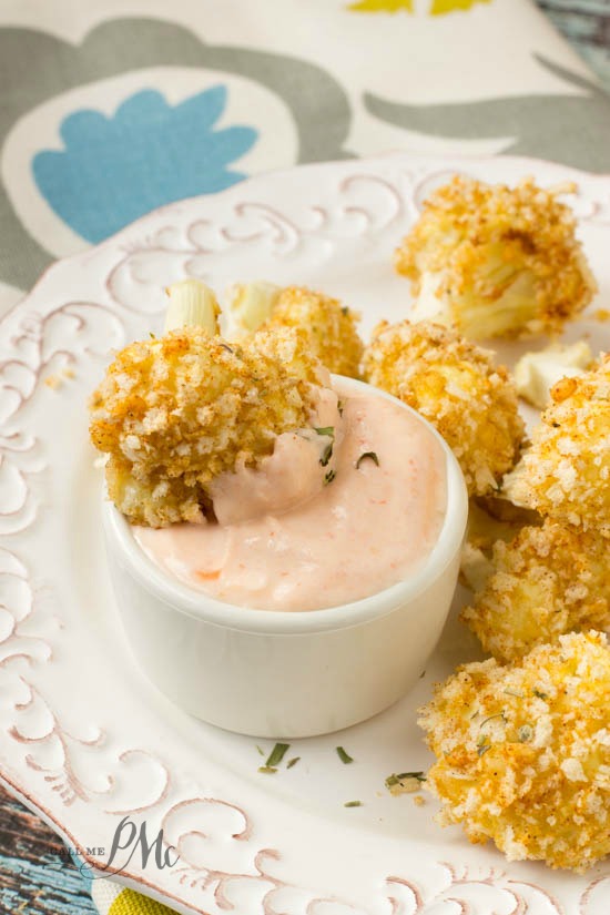 Panko Baked Cauliflower Bites 3w