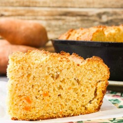 Sweet Potato Sour Cream Cornbread