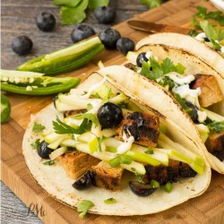 Apple Slaw Pork Loin Tacos