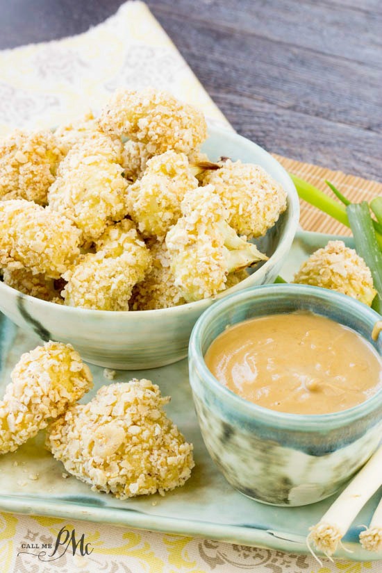 Baked Breaded Cauliflower Bites