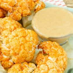 Bang Bang Baked Cauliflower Bites