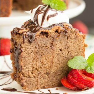 CHOCOLATE POUND CAKE