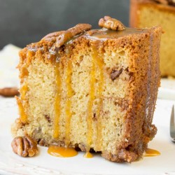 Homemade Pecan Pie Pound Cake