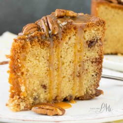 Homemade Pecan Pie Pound Cake