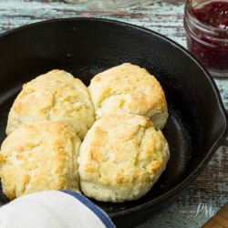 3 Ingredient Biscuits for Two