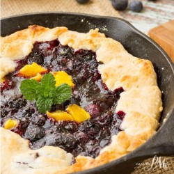 Blueberry Mango Cobbler