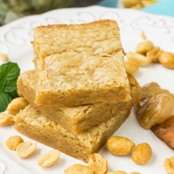 Peanut Butter Blondies