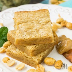 Peanut Butter Blondies