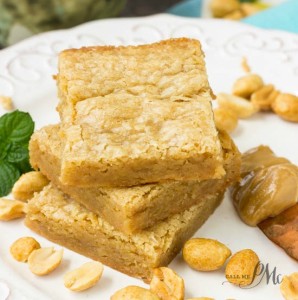 Peanut Butter Blondies