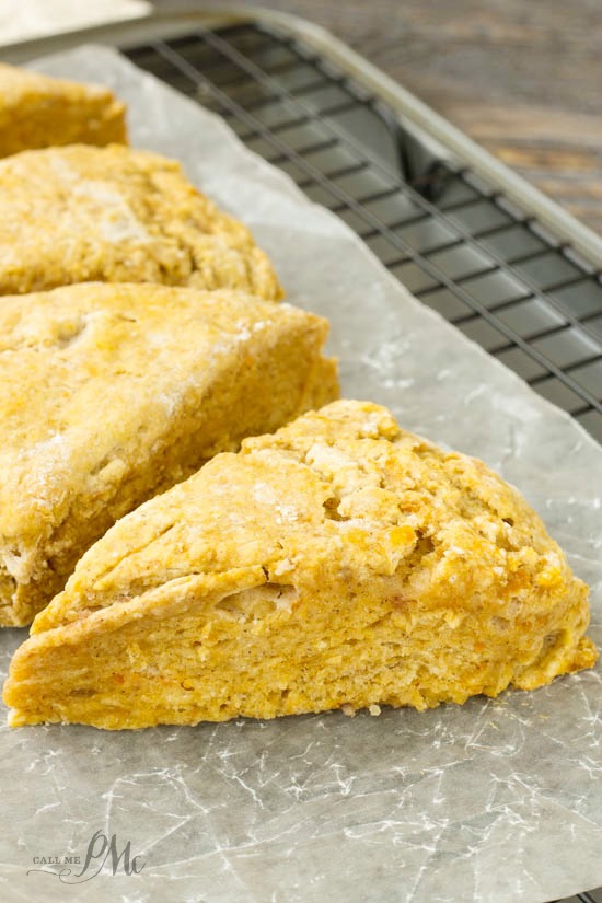 Easiest Pumpkin Scones recipe brings the taste of fall to your breakfast table. 