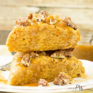 SWEET POTATO CARAMEL SCONES