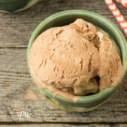 Copycat Wendy's Frosty 3 Ingredient Almond Milk Ice Cream