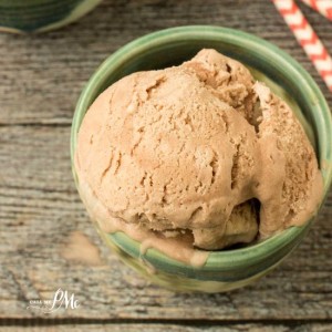 Copycat Wendy's Frosty 3 Ingredient Almond Milk Ice Cream
