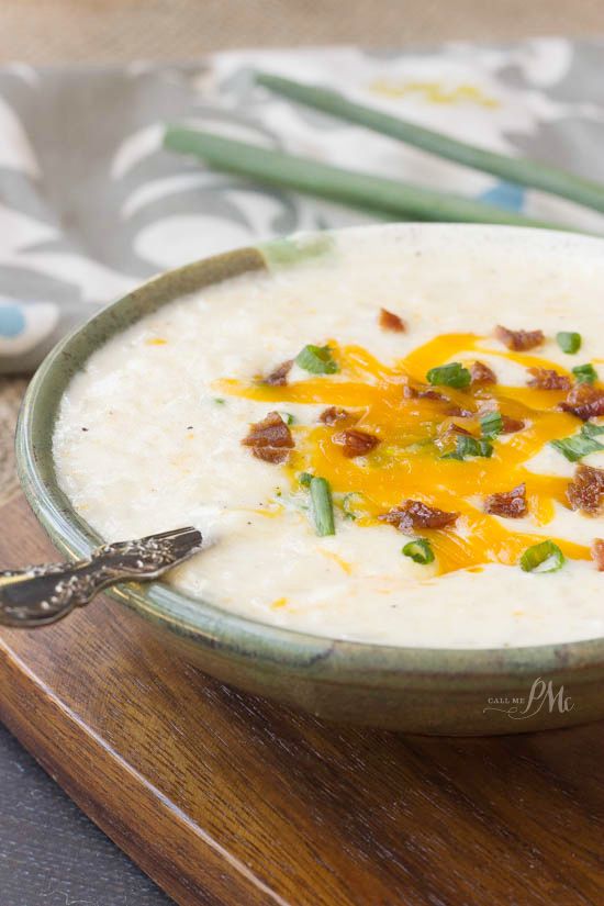 Hash Brown Slow Cooker Potato Soup 