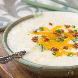 Hash Brown Slow Cooker Potato Soup