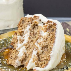 Old Fashioned Banana Layer Cake with Cream Cheese Frosting