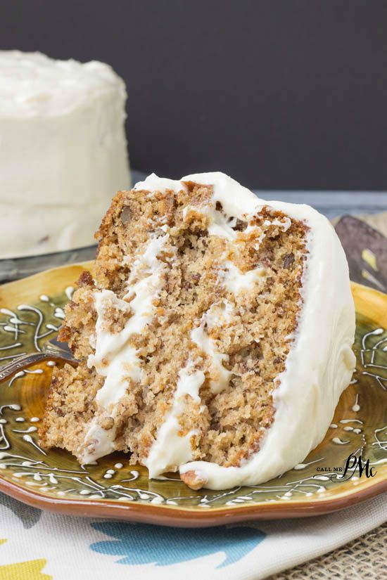 Old Fashioned Banana Layer Cake 