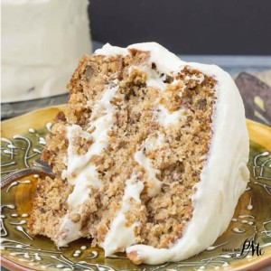 Old Fashioned Banana Layer Cake with Cream Cheese Frosting