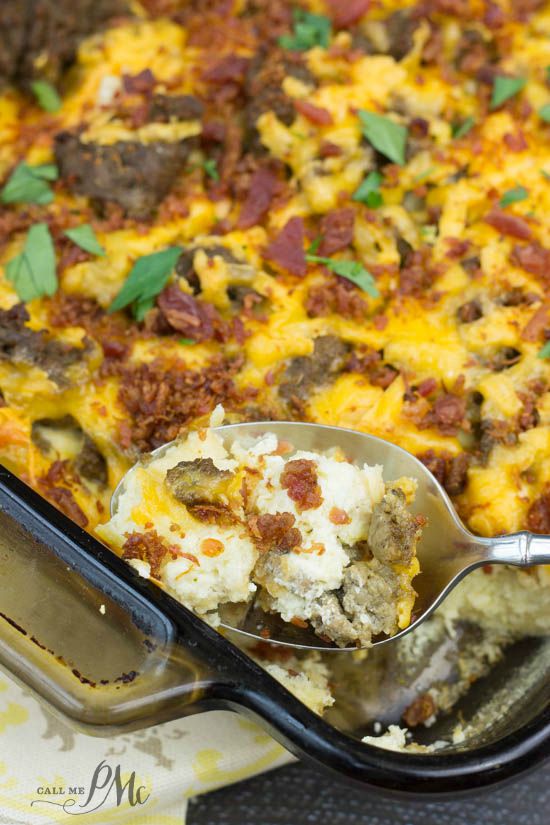 OVERNIGHT SAUSAGE EGG BREAKFAST CASSEROLE > Call Me PMc